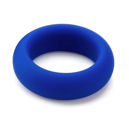 JE JOUE - BLAUER SILIKONRING - MINIMALE STRANGULATION - Penisring ohne Vibration