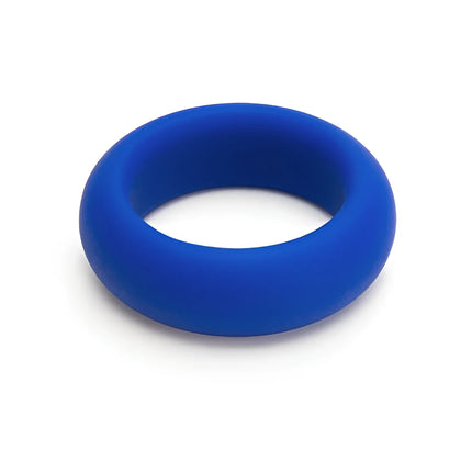 JE JOUE - BLAUER SILIKONRING - MINIMALE STRANGULATION - Penisring ohne Vibration