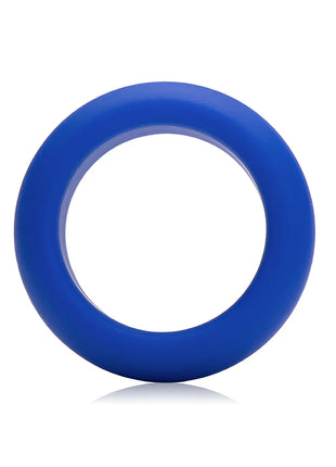 JE JOUE - BLAUER SILIKONRING - MINIMALE STRANGULATION - Penisring ohne Vibration