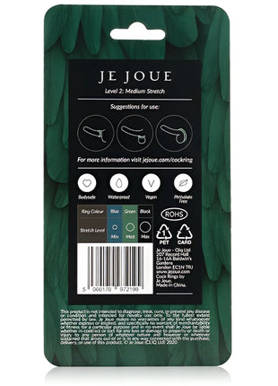 JE JOUE - GRÜNER SILIKONRING - MITTLERE CHOKE - Penisring ohne Vibration