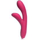 Je joue hera rabbit vibrator in vibrant pink silicone with smooth ergonomic curves and modern design