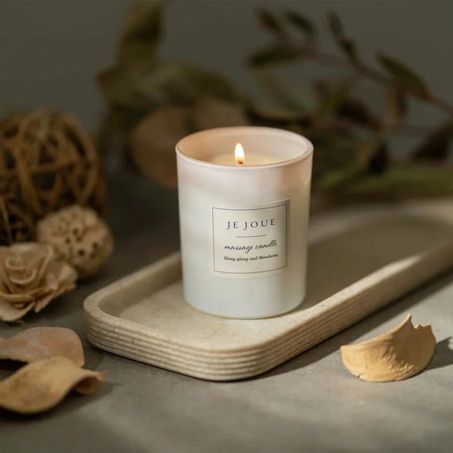 JE JOUE - LUXUS-MASSAGEKERZE - YLANG YLANG & MANDARINE - Massagekerzen