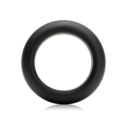 JE JOUE - MAXIMALER STRETCH-COCKRING AUS SILIKON - SCHWARZ - Penisring ohne Vibration