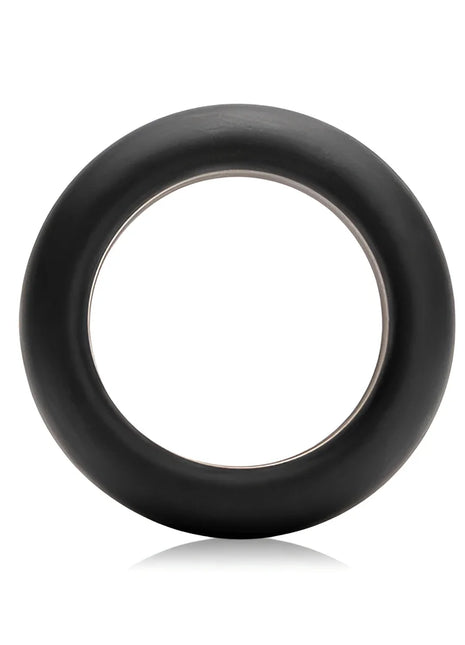 JE JOUE - MAXIMALER STRETCH-COCKRING AUS SILIKON - SCHWARZ - Penisring ohne Vibration