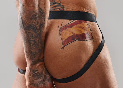 Jock Strap REPatrick001 schwarz/rot von RFP Razor’s Edge Kollektion - Herren Jock Strap