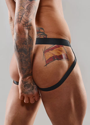 Jock Strap REPatrick001 schwarz/rot von RFP Razor’s Edge Kollektion - Herren Jock Strap