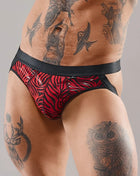 Jock Strap REPatrick001 schwarz/rot von RFP Razor’s Edge Kollektion - S / Black/Red - Herren Jock Strap