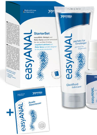 JOYDIVISION EASYANAL - EINFACHES ANAL-STARTER-SET SCHMIERMITTEL + RELAX-SPRAY - Entspannendes Anal-Spray