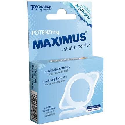 JOYDIVISION - MAXIMUS RING PACK XS + S + M GRÖSSE - Penisring ohne Vibration
