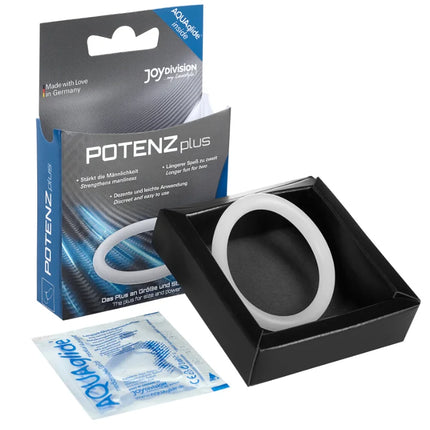 JOYDIVISION POTENZDUO - PLUS RING WEISS - M - Penisring ohne Vibration