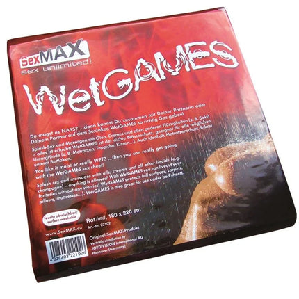 JOYDIVISION SEXMAX - WETGAMES SEX-LAKEN WHITE - Bettlaken