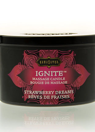 KAMASUTRA - STRAWBERRY DREAMS MASSAGEKERZE 170 GR - Massagekerzen