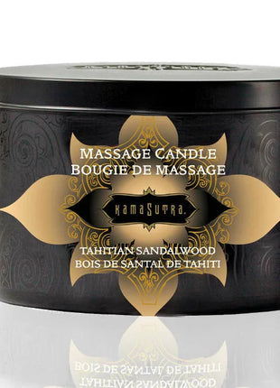 KAMASUTRA - VANILLE- UND SANDELHOLZ-MASSAGEKERZE 170 GR - Massagekerzen