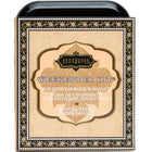 Schwarzes und goldenes verzierte blechdose weekender kit von kinksurreal mit vanille creme duft kamasutra edition