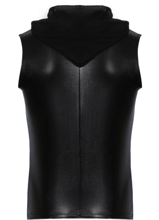 Kapuzenshirt mit Zwei-Wege Zipper H066 von Noir Handmade Alpha Collection - Herren-Shirt