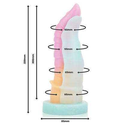 KELPIE - Fantasie-Dildo aus Silikon für sinnliche Stunden - Dildo mit Saugnapf