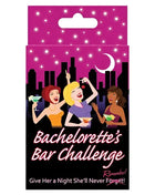 Pink und schwarz verpacktes bachelorette kartenspiel von kheper games mit illustrierte frauen und skyline im hintergrund
