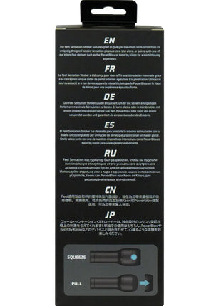 KIIROO -F EEL STROKER - FEEL SENSATION - Anus-Masturbator ohne Vibration