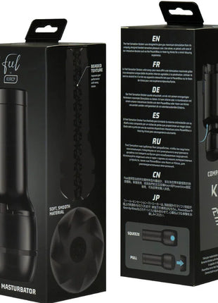 KIIROO -F EEL STROKER - FEEL SENSATION - Anus-Masturbator ohne Vibration
