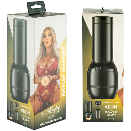 KIIROO - FEEL KAYLEY GUNNER - STARS COLLECTION STROKERS - Filmstar Vagina-Masturbator