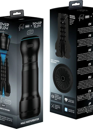KIIROO - FEEL POCKET-MASTURBATOR FÜR MÄNNER + POWER-BLOW - Ei-Masturbator