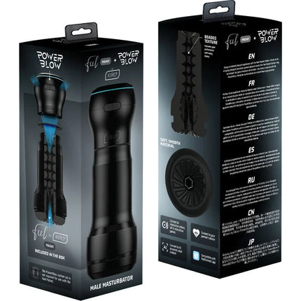 KIIROO - FEEL POCKET-MASTURBATOR FÜR MÄNNER + POWER-BLOW - Ei-Masturbator