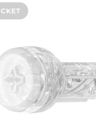 KIIROO - FEEL POCKET STROKER KRISTALL VON KIIROO TRANSPARENT