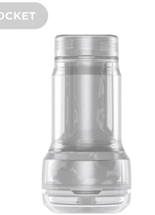 KIIROO - FEEL POCKET STROKER KRISTALL VON KIIROO TRANSPARENT