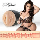 Beige silikon anzug mit schwarzer basis und strukturierter innenseite von kiiroo feel romi chase stars kollektion