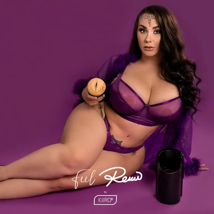 Kiiroo feel romi chase von kiiro stars kollektion persönliches vergnügungsgerät mit glattem beigem silikon und ergonomischem design