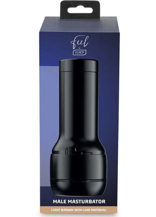 KiiRoo feel stroker masturbator stimulator hellbraun mit hellbraunem hautähnlichem material für männer