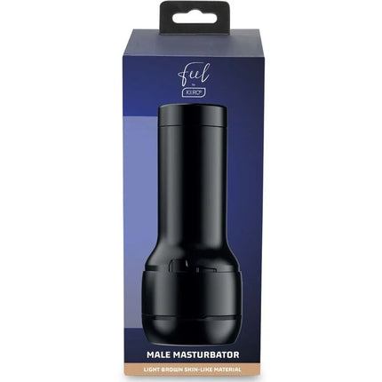 KiiRoo feel stroker masturbator stimulator hellbraun mit hellbraunem hautähnlichem material für männer