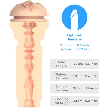 KIIROO - FÜHLEN SIE MOLLY STEWART STROKER KIIROO STARS COLLECTION - Filmstar Vagina-Masturbator