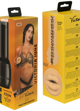 KIIROO - FÜHLEN SIE VICTORIA JUNE BOCA - Mundmasturbator