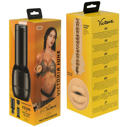 KIIROO - FÜHLEN SIE VICTORIA JUNE BOCA - Mundmasturbator