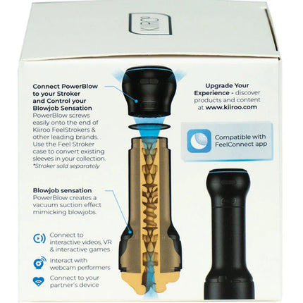KIIROO - INTERAKTIVES SAUGGERT POWERBLOW - Filmstar Vagina-Masturbator
