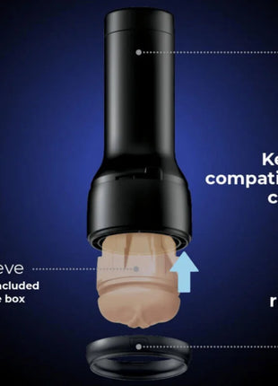 KIIROO - KEON-ABDECKUNG KOMPATIBEL MIT MASTURBATOR - Ei-Masturbator