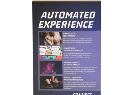 Keon verpackung für einen automatisierten virtuellen reality erlebnisgerät kiiroo interaktiver masturbator nicht enthalten