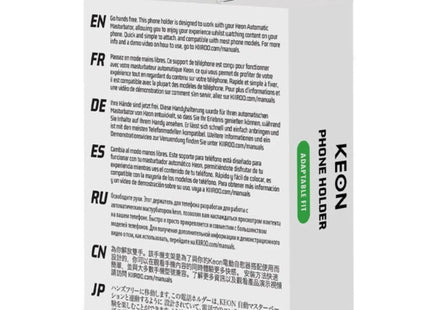 KIIROO - KEON-TELEFONHALTER MOBILER ADAPTER - Automatischer Masturbator