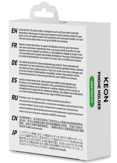 KIIROO - KEON-TELEFONHALTER MOBILER ADAPTER - Automatischer Masturbator