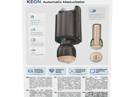 KIIROO - KEON WIFI AUTOMATISCHER MASTURBATOR