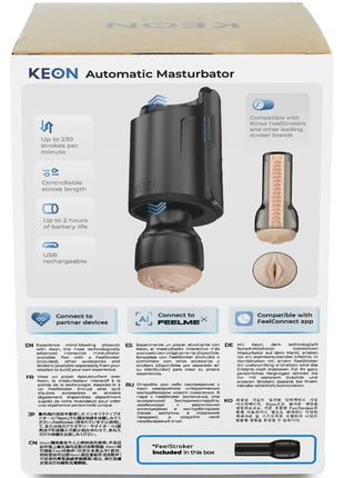 KIIROO - KEON WIFI COMBO AUTOMATISCHER MASTURBATOR + FEEL STROKER