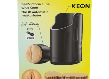 KIIROO - KEON WIFI COMBO VICTORIA JUNE AUTOMATISCHER MASTURBATOR + FEEL STROKER