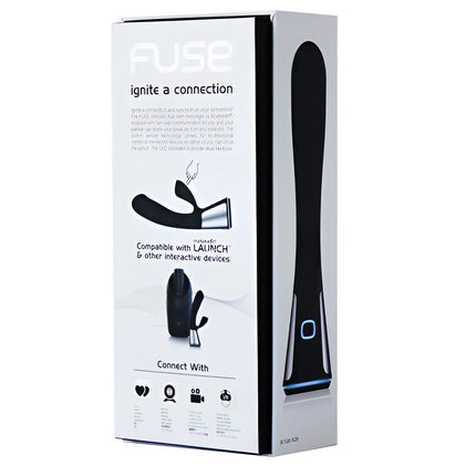 KIIROO - OHMIBOD FUSE APP FERNBEDIENUNG SCHWARZ - Rabbit-Vibratoren