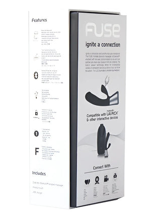 KIIROO - OHMIBOD FUSE APP FERNBEDIENUNG SCHWARZ - Rabbit-Vibratoren