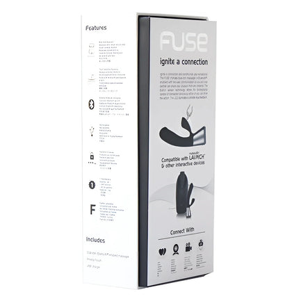 KIIROO - OHMIBOD FUSE APP FERNBEDIENUNG SCHWARZ - Rabbit-Vibratoren