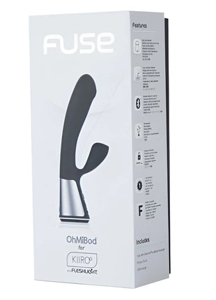 KIIROO - OHMIBOD FUSE APP FERNBEDIENUNG SCHWARZ - Rabbit-Vibratoren