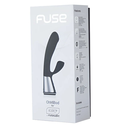 KIIROO - OHMIBOD FUSE APP FERNBEDIENUNG SCHWARZ - Rabbit-Vibratoren