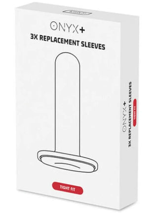 KIIROO - ONYX+ ERSATZABDECKUNG 3 EINHEITEN - ANGENEHME PASSFORM - Ei-Masturbator