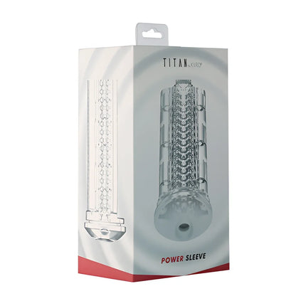 KIIROO - TITAN MASTURBATOR COVER POWER + LEISTUNG - Anus-Masturbator ohne Vibration
